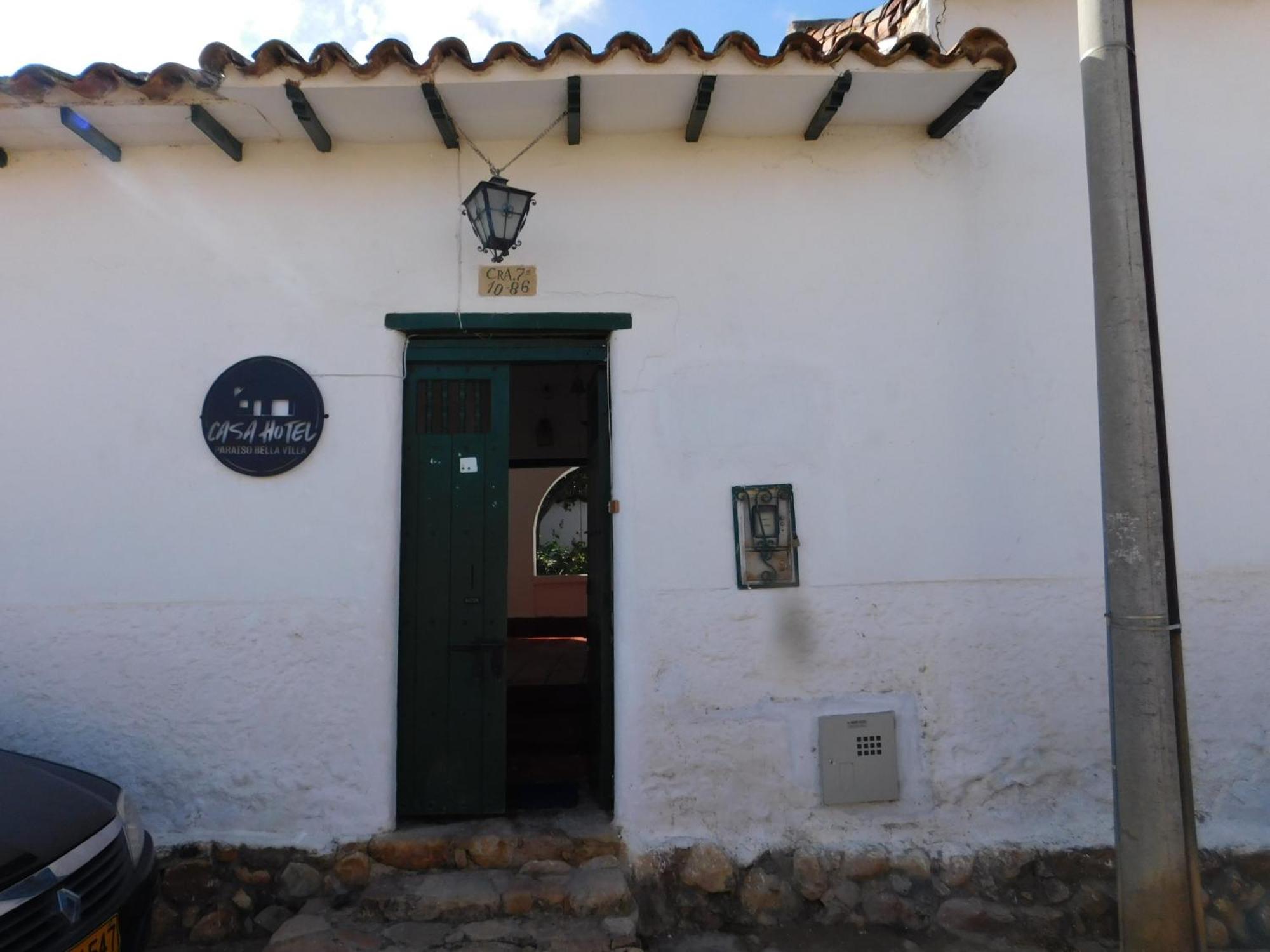 Casa Hotel Paraiso Bella Villa Villa de Leyva Dış mekan fotoğraf